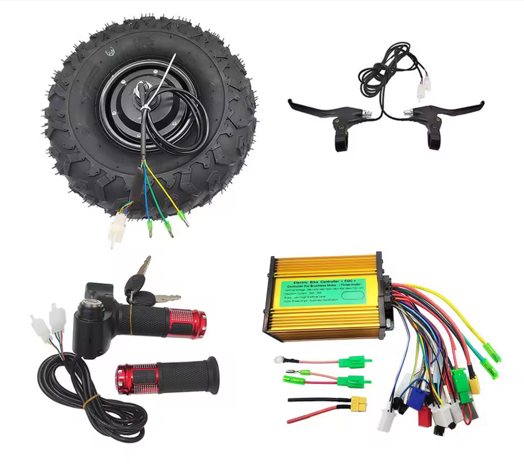 24-48 volt 350-500 watt Motor/controller kit